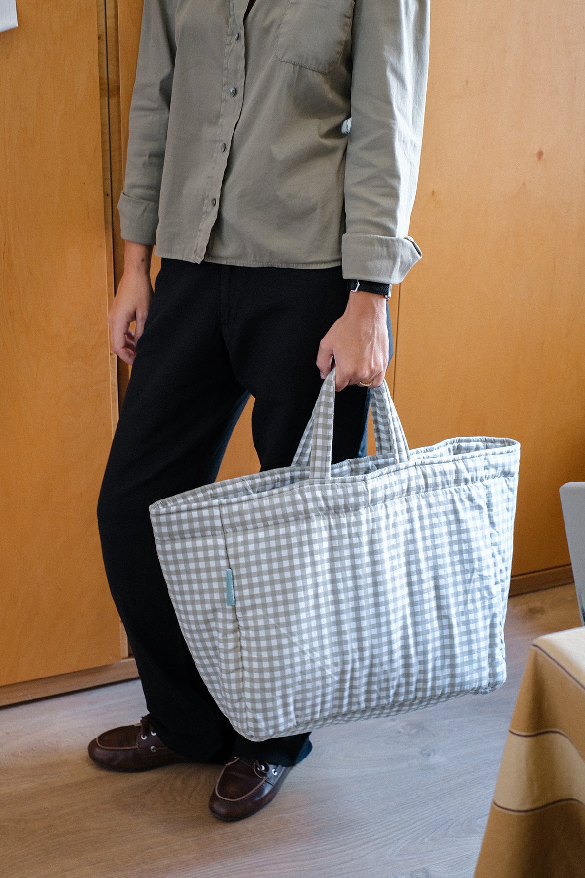 Shopper-Tasche- Mint Tea