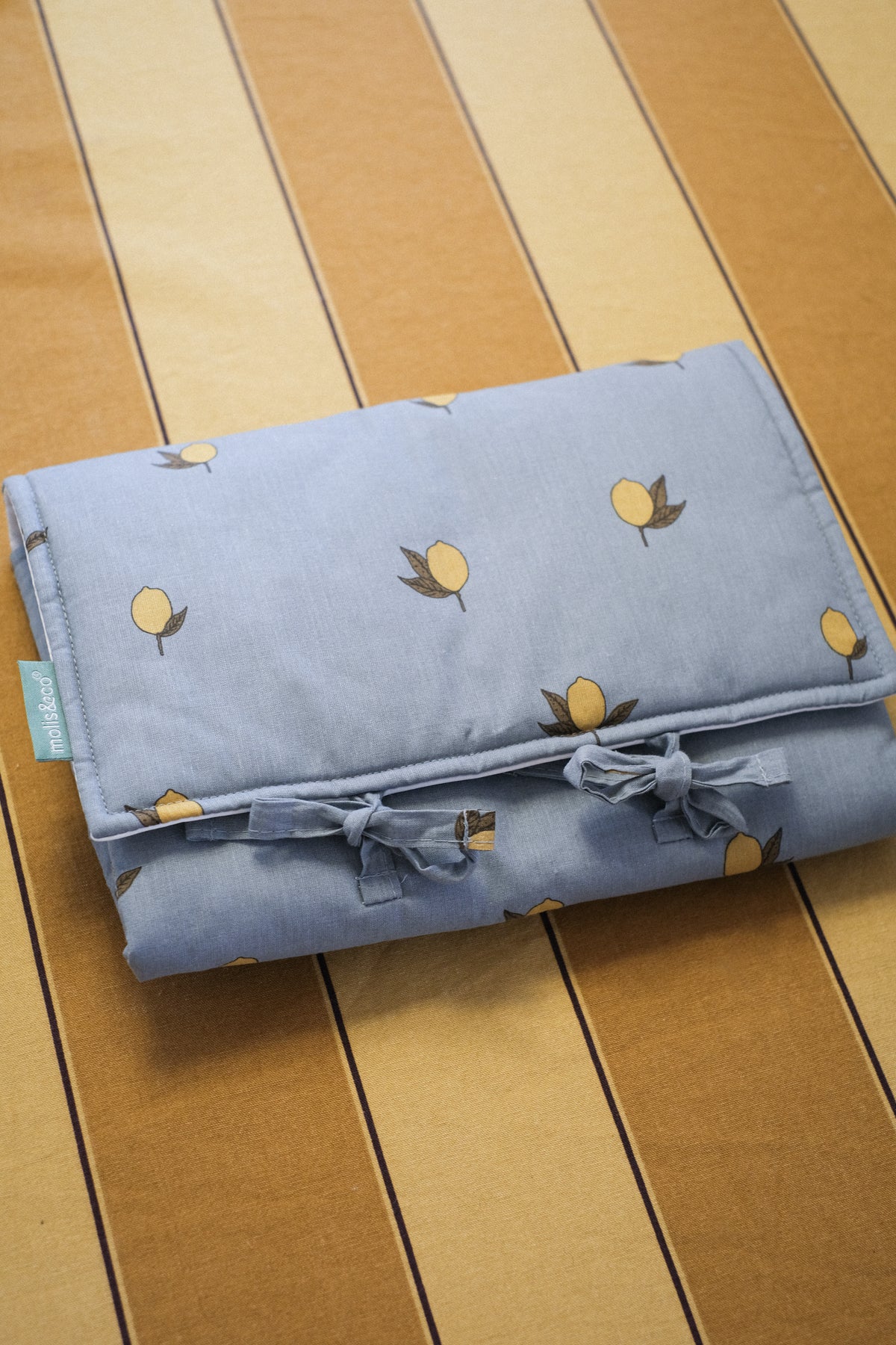 Spaziergang pack Colima (4 produkte): Kinderwagen-Fußsack + Shopper-Tasche + Faltbare Wickelauflage + Kulturbeutel