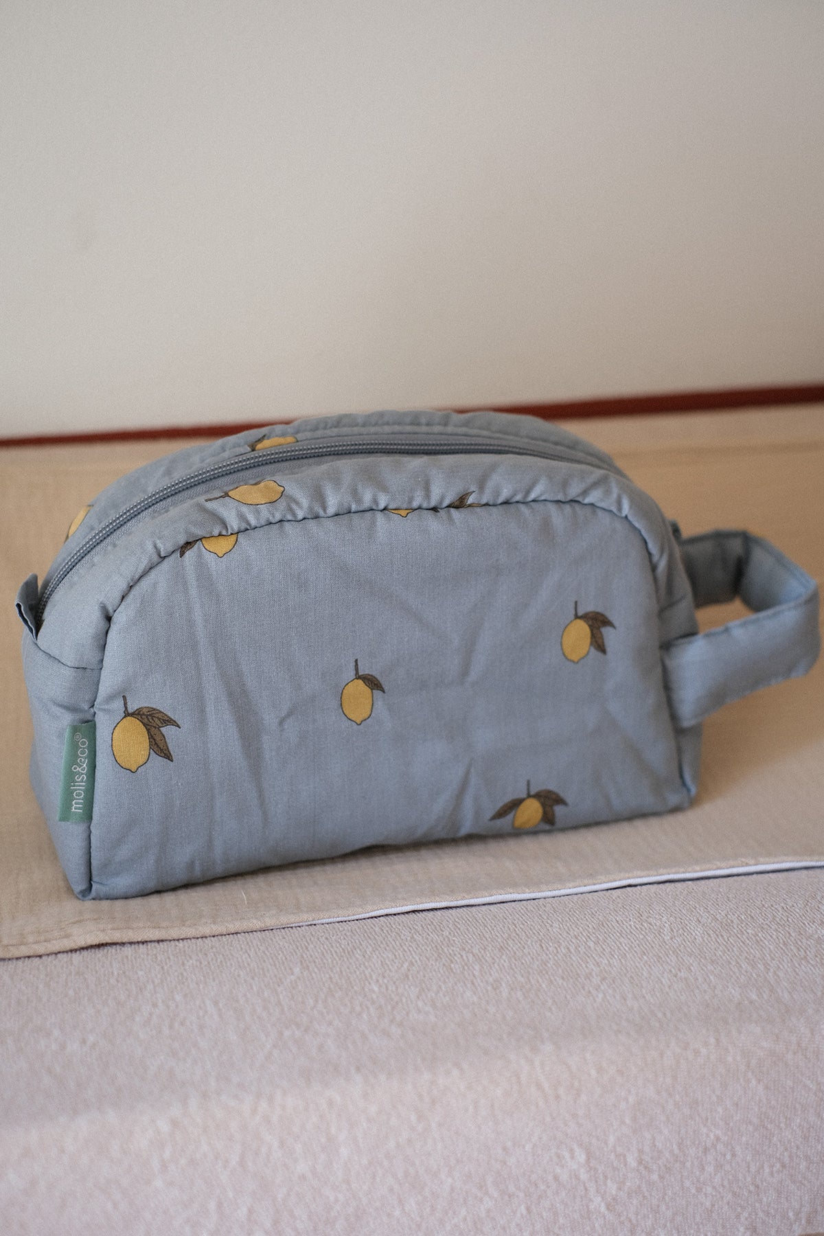 Wash bag - Teddy Mocca
