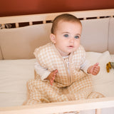 Baby sleeping bag - Bamboo muslin - Apples - TOG 2.5