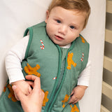 Gingerbread Siblings Pack (2 products): Sleeping jumpsuit and baby sleeping bag (TOG 2.5)