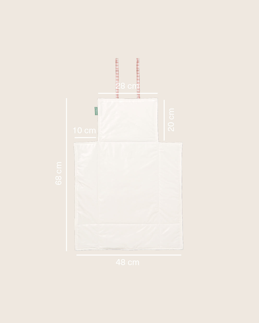 Changing mat - Dusty Rose