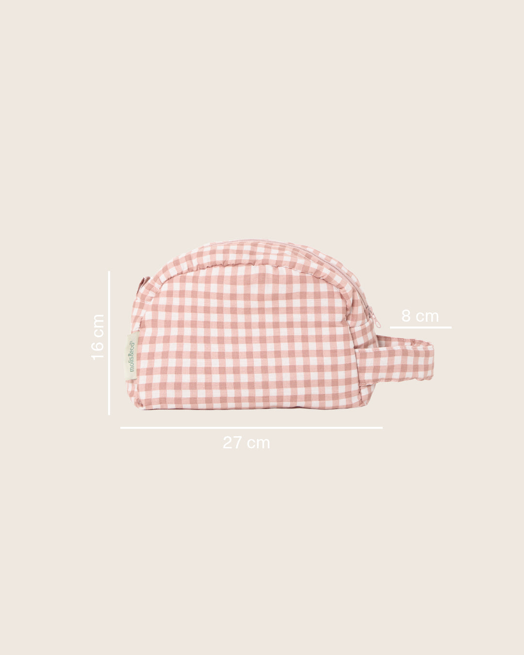 Travel toiletry bag - Dusty Rose