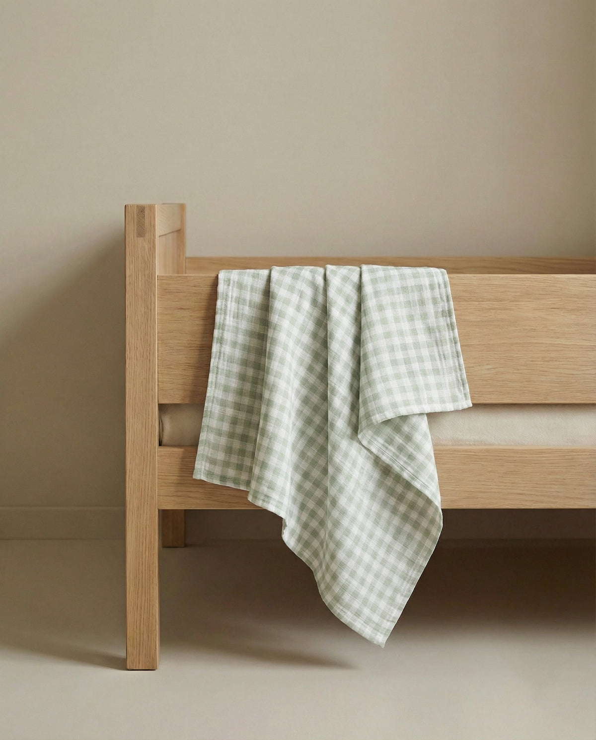 Muslin bamboo blanket - Mercury