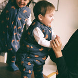Pijama manta con calcetines antideslizantes - Croissants - TOG 2.5