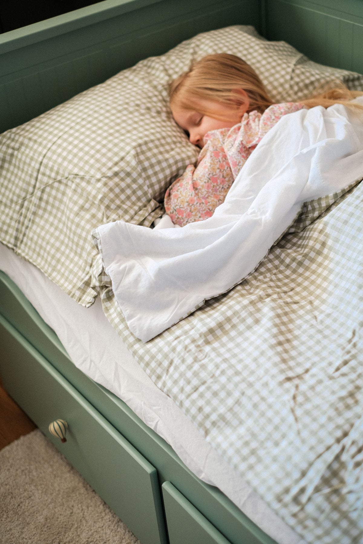 Set Voyage: Couette (TOG 1), Tote Bag & Valise Mint Tea