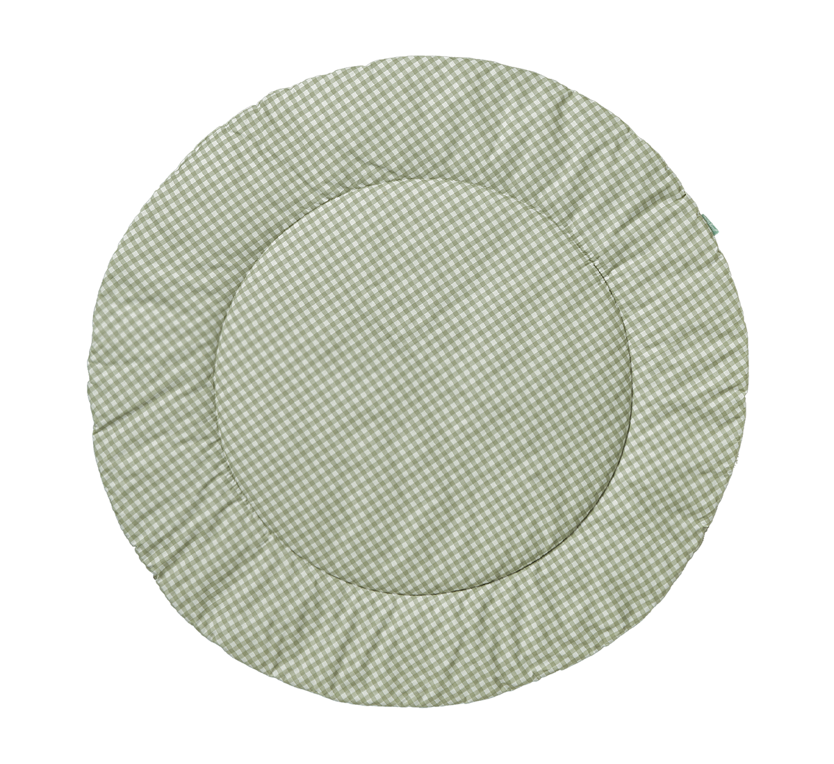 Rounded crawling mat - Mint Tea