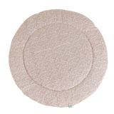 Rounded crawling mat - Peony