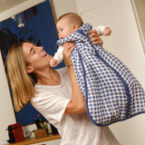Baby sleeping bag - Cotton muslin - Fjord - TOG 2.5