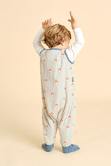 PIJAMA MANTA CON CALCETINES ANTIDESLIZANTES-TOG 1-MUSHROOMS