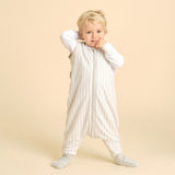 Sacco nanna con piedeni e calzini antiscivolo - Dawn Stripes - TOG 1