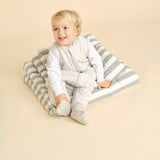 Sacco nanna con piedeni e calzini antiscivolo - Dawn Stripes - TOG 1