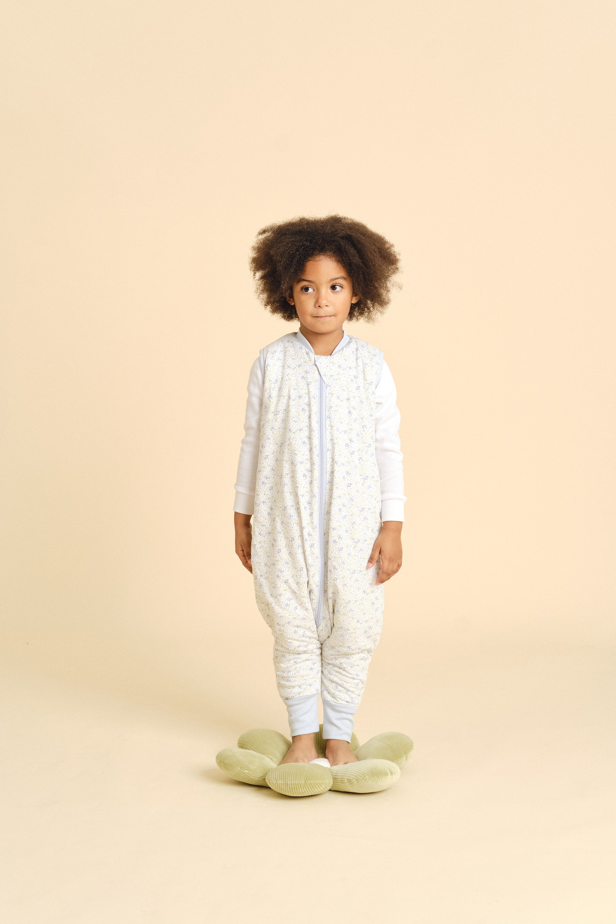lily & dan baby-schlafsack Schlafsack mit füssen - Blue Lily