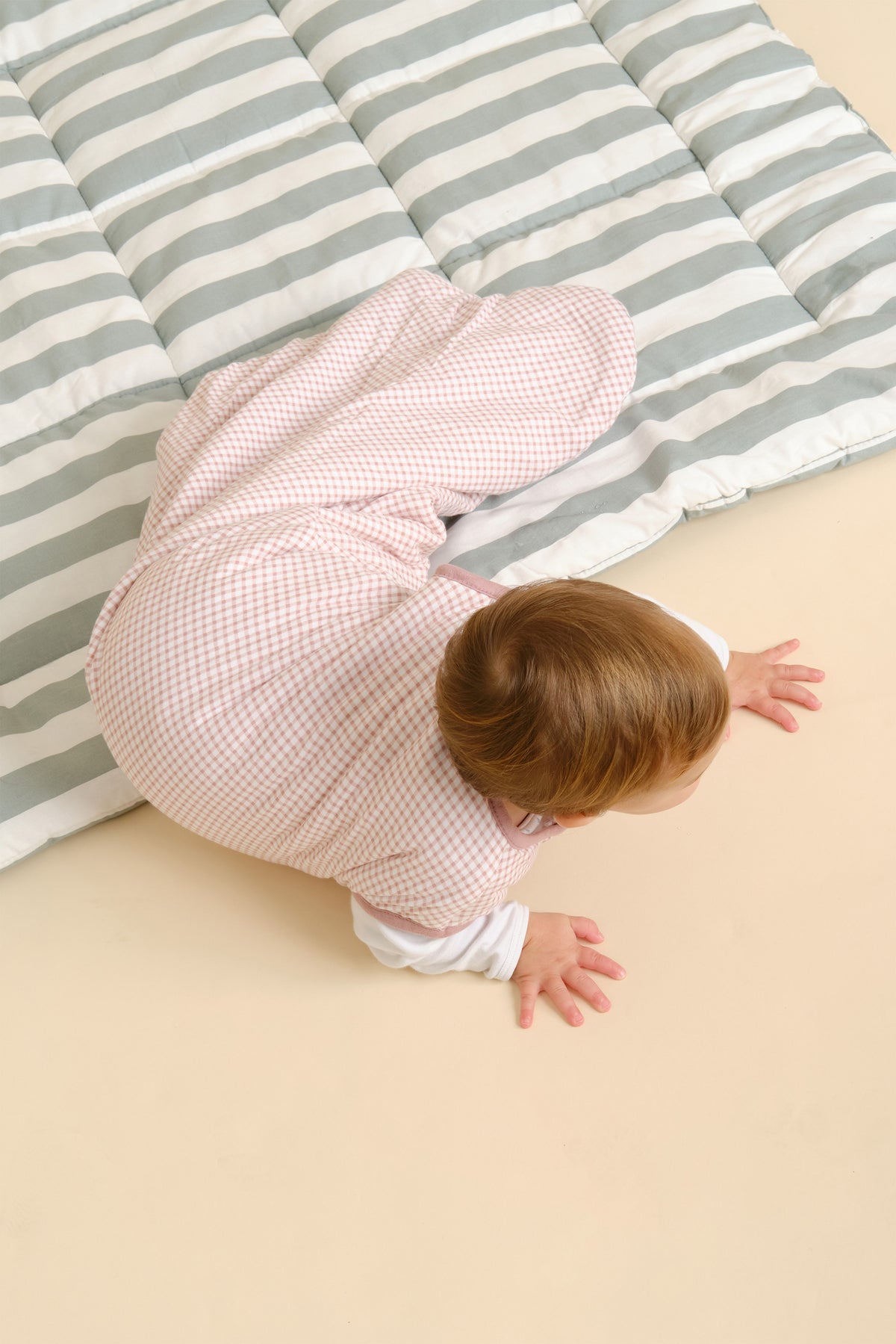 Babyschlafsack - Vichy Green - TOG 1