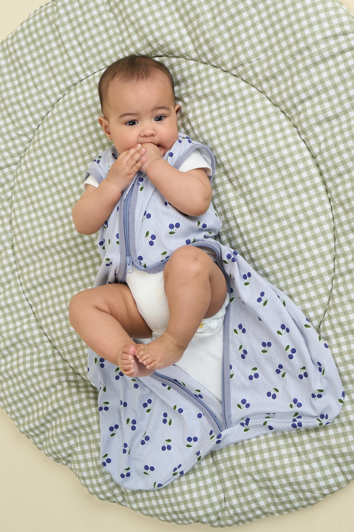 Babyschlafsack - Cherries - TOG 0.5