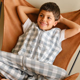 SLEEPING JUMPSUIT - ARTIC CHECK - TOG 1