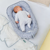 Blue Garden Pack (3 products): baby nest + crawling mat + TOG 2.5 sleeping bag