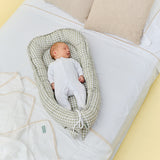 Muslin cotton blanket duo pack - Pink & Beige