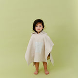 PONCHO TOWEL - ZINNIA