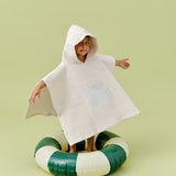 PONCHO TOWEL - ZINNIA