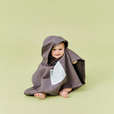 PONCHO TOWEL - ANTHRACITE GRAY