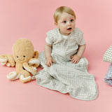 Baby sleeping bag - Cotton muslin - Mercury - TOG 0.4