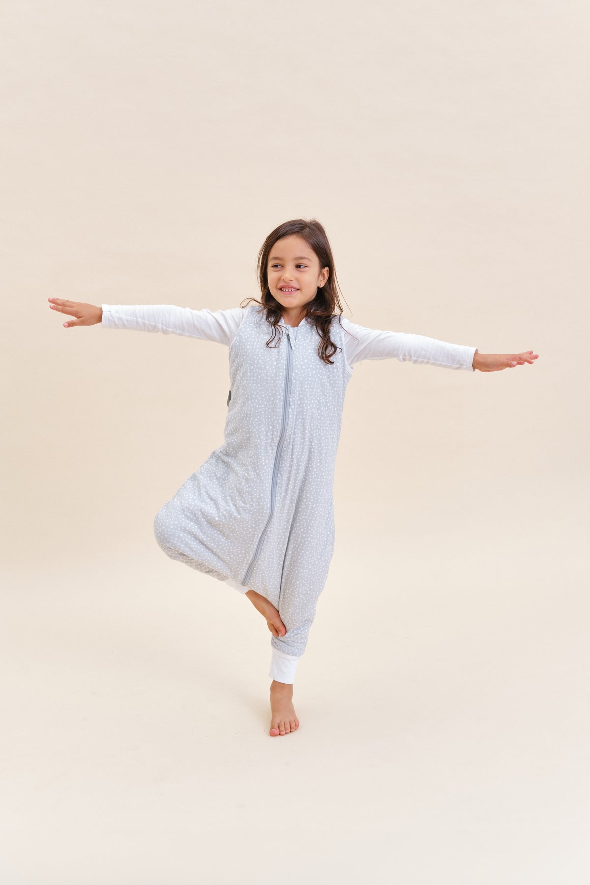 Sacco nanna con piedini - Grey Print - TOG 2.5