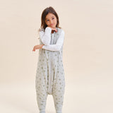 Pijama manta con calcetines antideslizantes - Botany Green - TOG 2.5