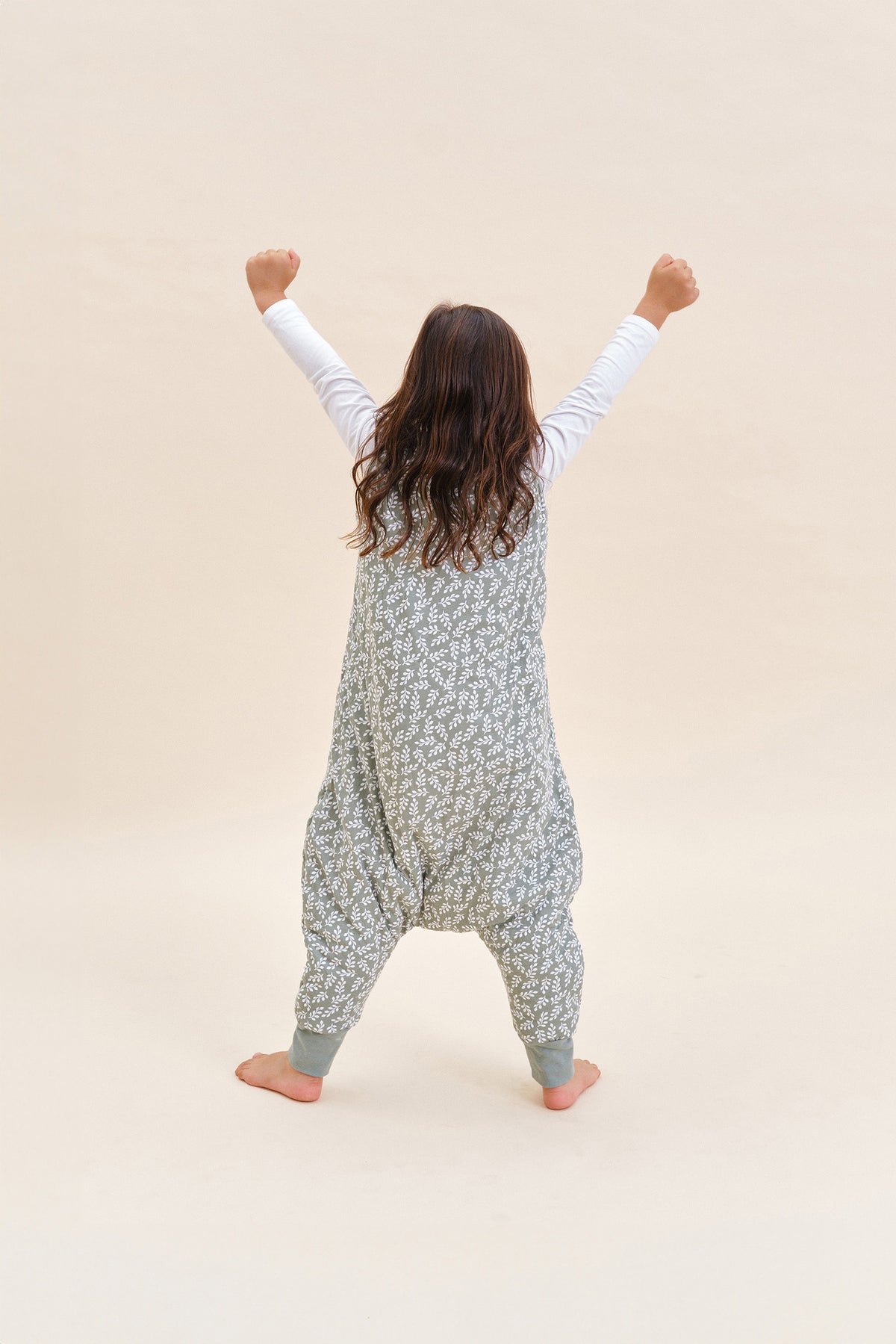 Sleeping jumpsuit - Green Garden - TOG 2.5