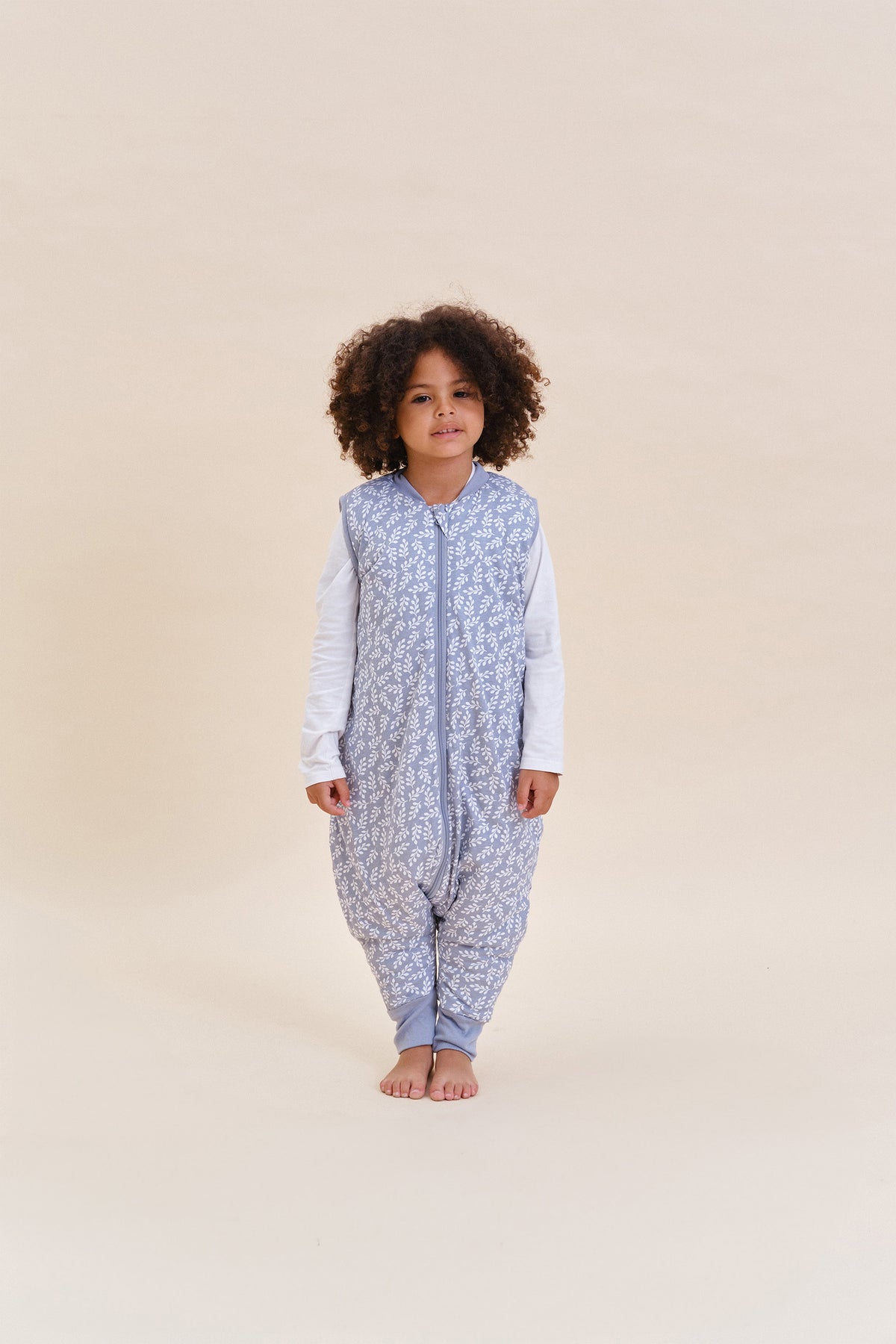 Sleeping Jumpsuit- Blue Garden - TOG 2.5