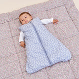 Baby sleeping bag - Blue Garden - TOG 2.5