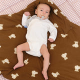 Foot muff - Teddy Mocca - Winter