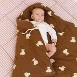Foot muff - Teddy Mocca - Winter