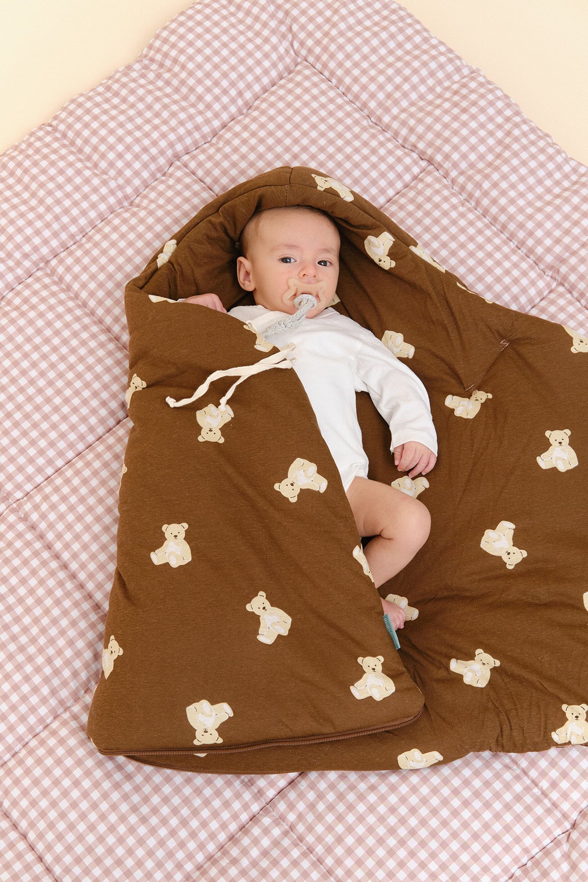 Saco para capazo - Teddy Mocca - Invierno