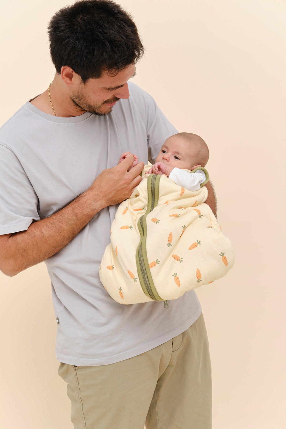 Baby sleep sack - Carrots - TOG 2.5