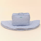 Rounded crawling mat - Blue Garden