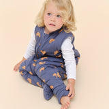 Pijama manta con calcetines antideslizantes - Croissants - TOG 2.5