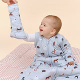 Babyschlafsack mit Ärmeln - Winter Animals - TOG 2.5