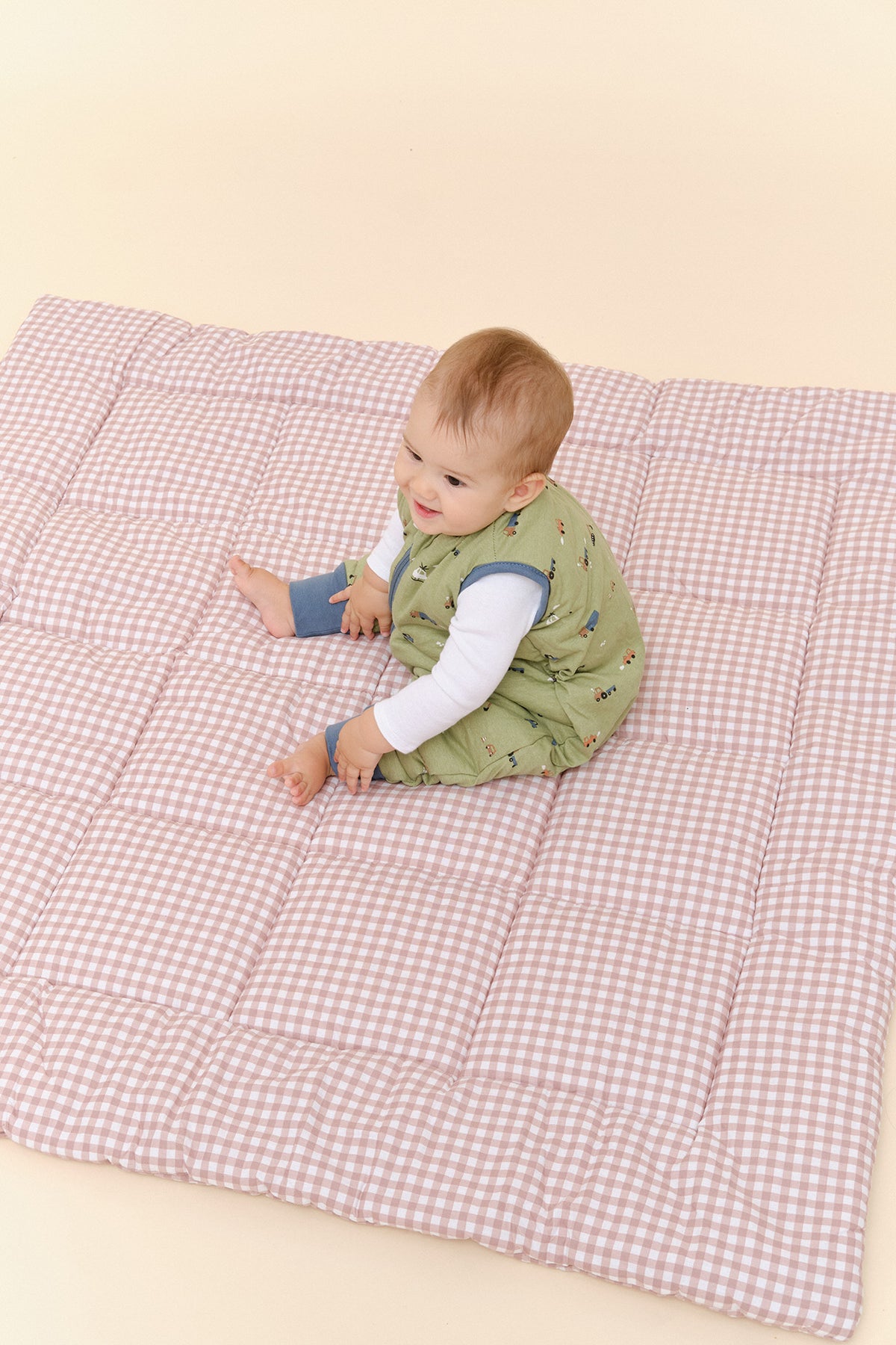 Alfombra para bebé - Dusty Rose