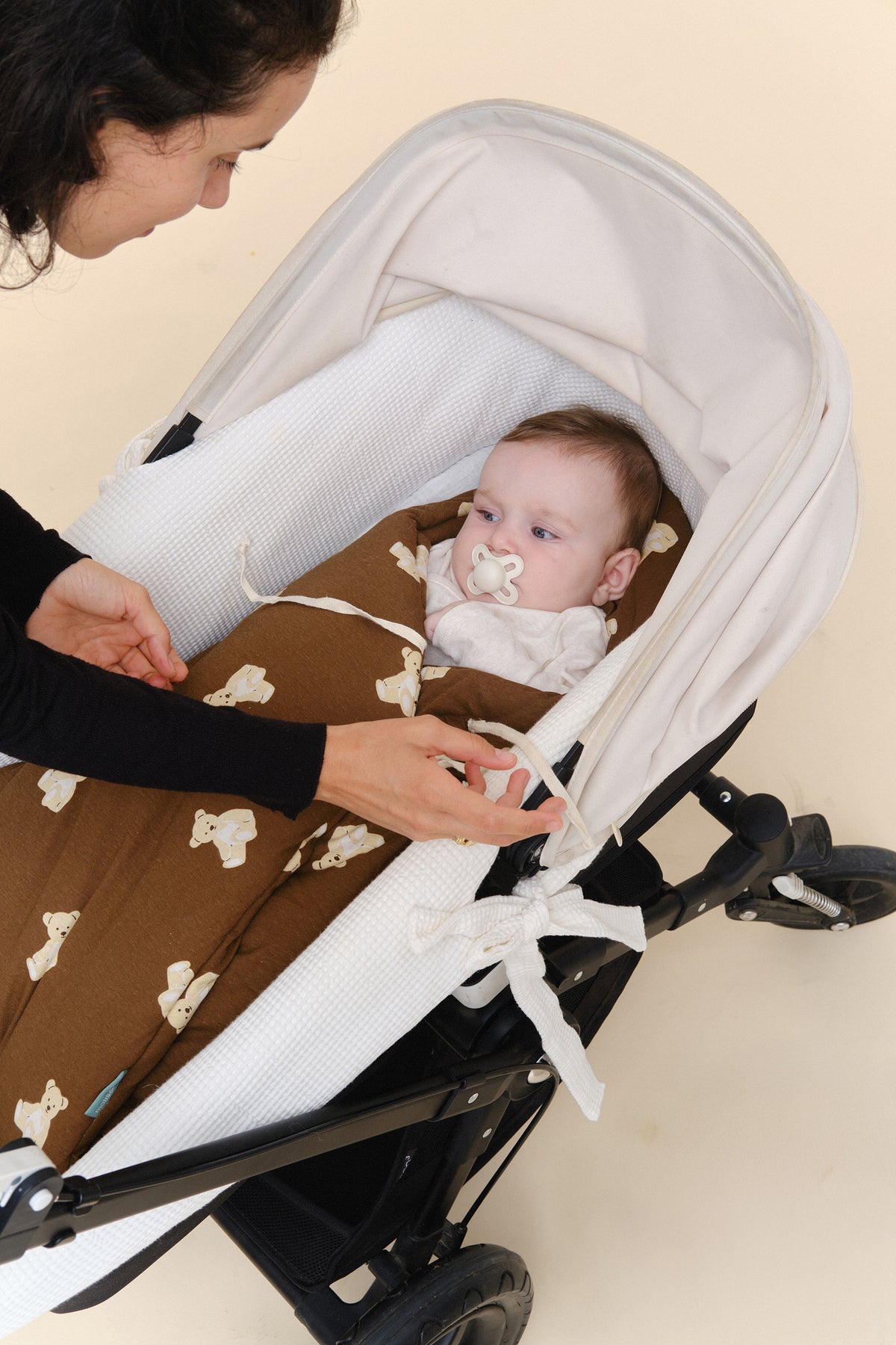 Saco para capazo - Teddy Mocca - Invierno