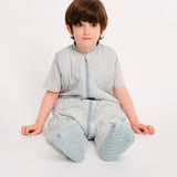 Sleeping jumpsuit with socks - Lagoon - TOG 1