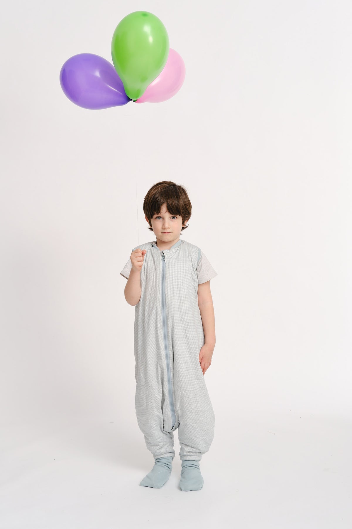 Sleeping jumpsuit with socks - Lagoon - TOG 1