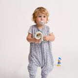 Sleeping jumpsuit - Blue Garden - TOG 0.5