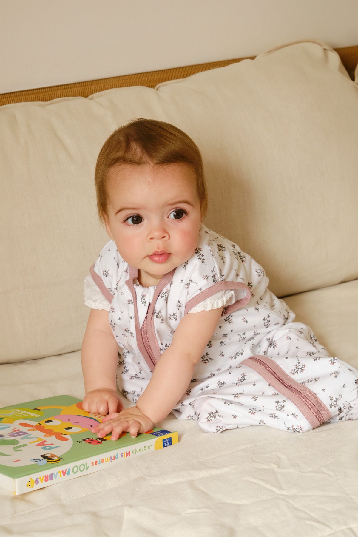 Baby sleeping bag - Bloom Pink - TOG 0.5