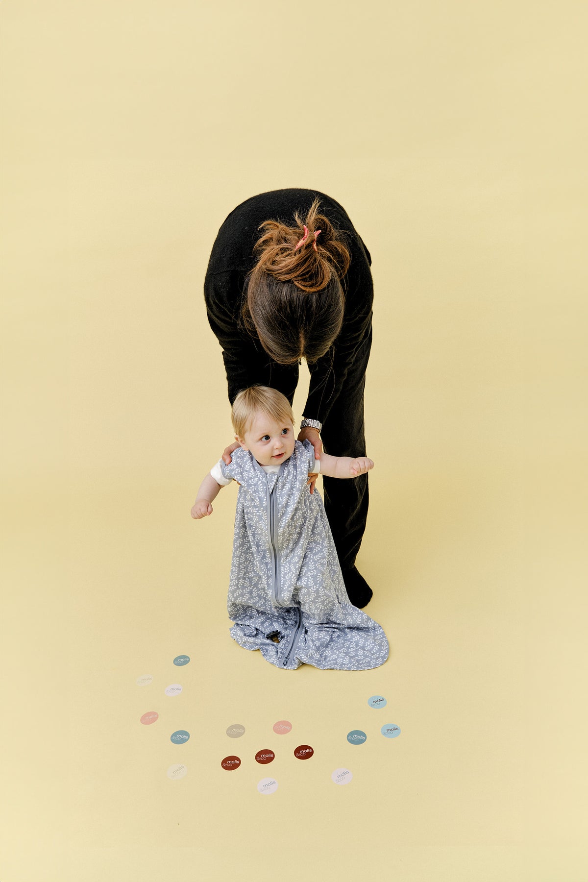 Babyschlafsack - Blue Garden - TOG 0.5