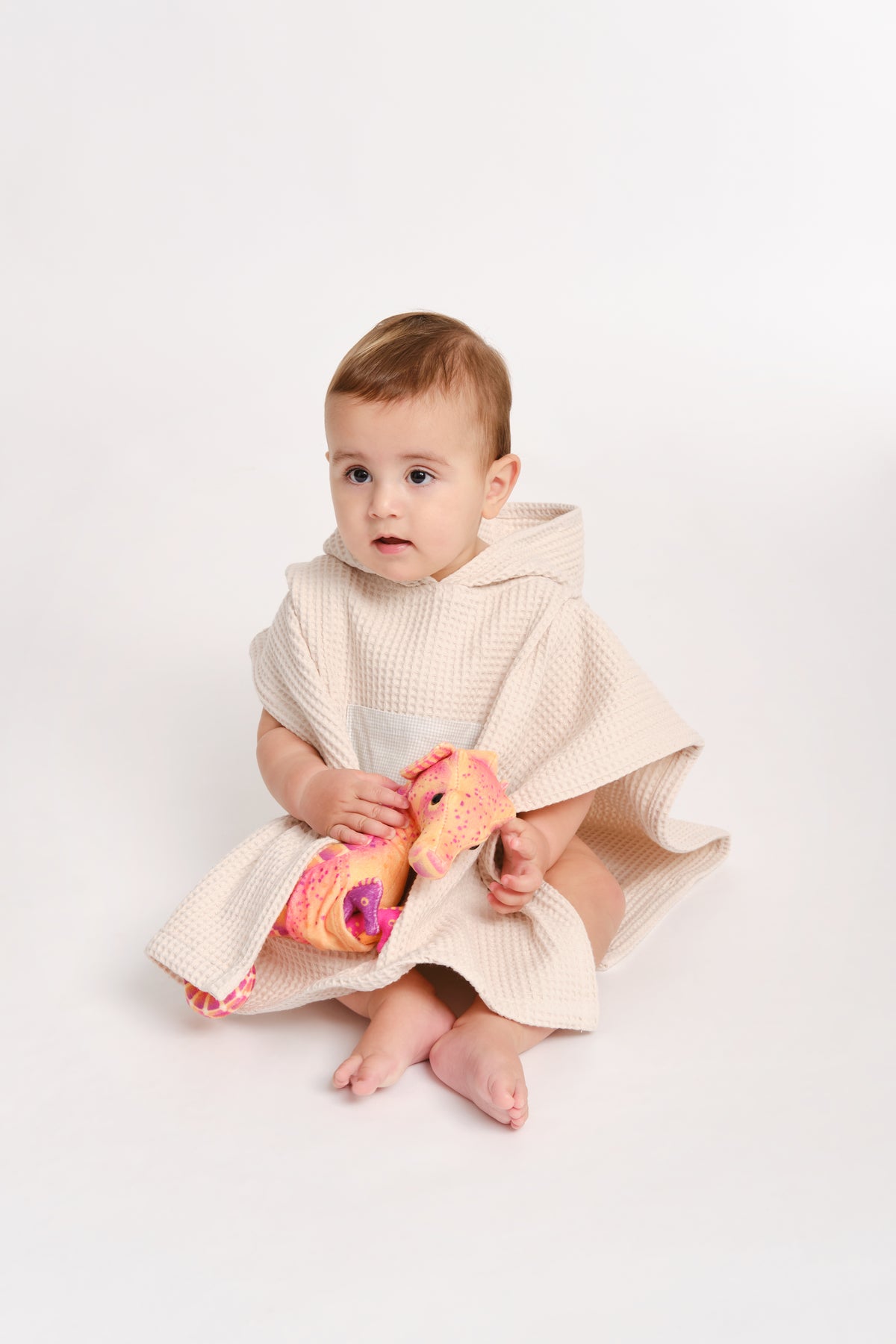 PONCHO TOWEL - ZINNIA