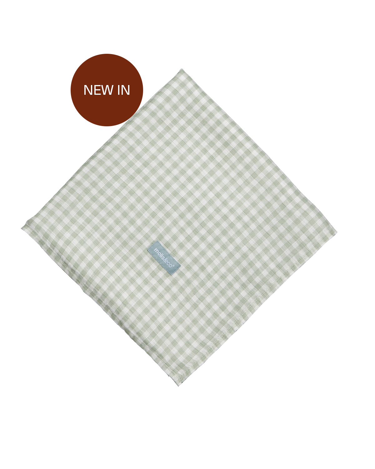 Muslin bamboo blanket - Mercury