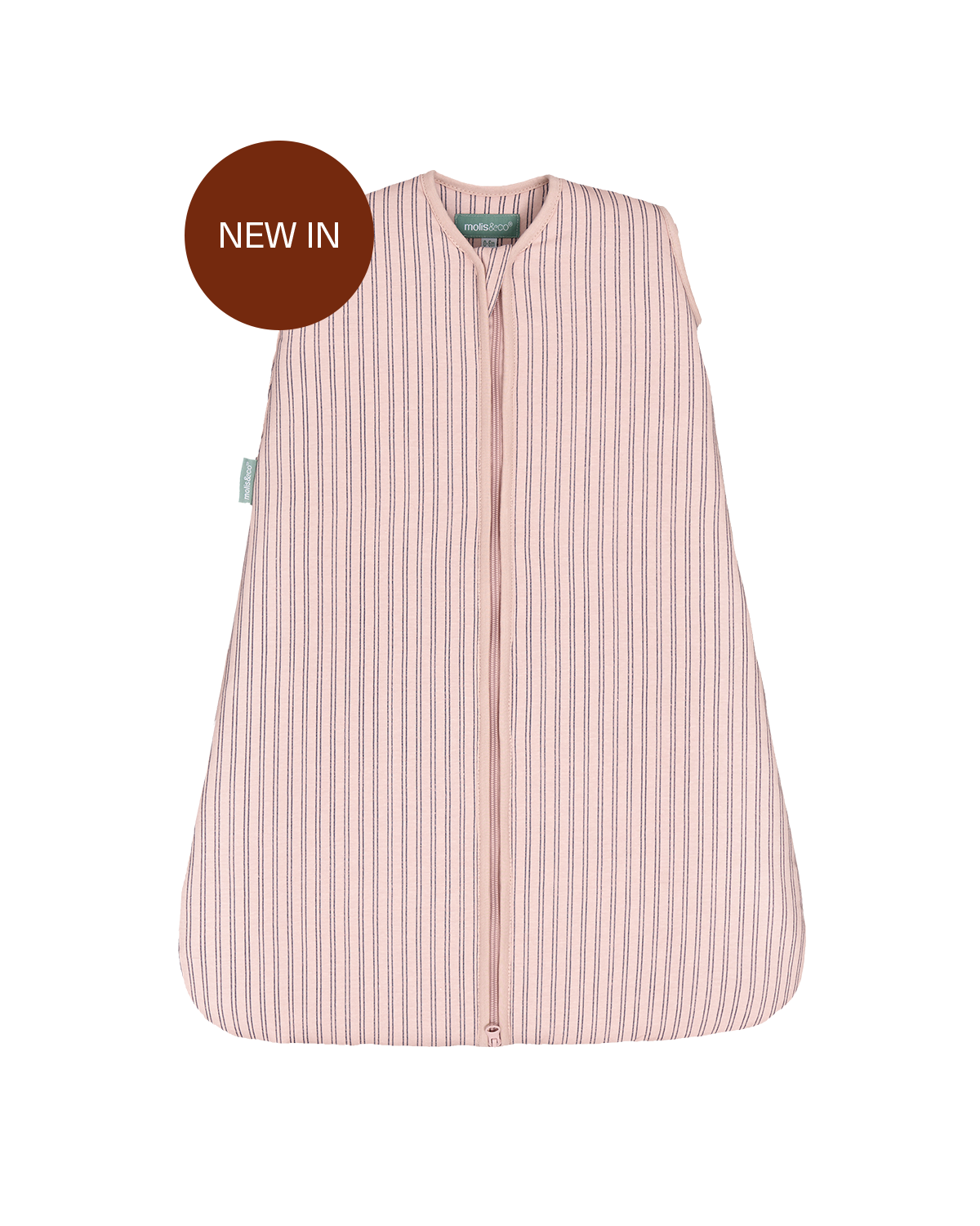 Saco de dormir bebé - Navy and Pink Stripes - TOG 2.5