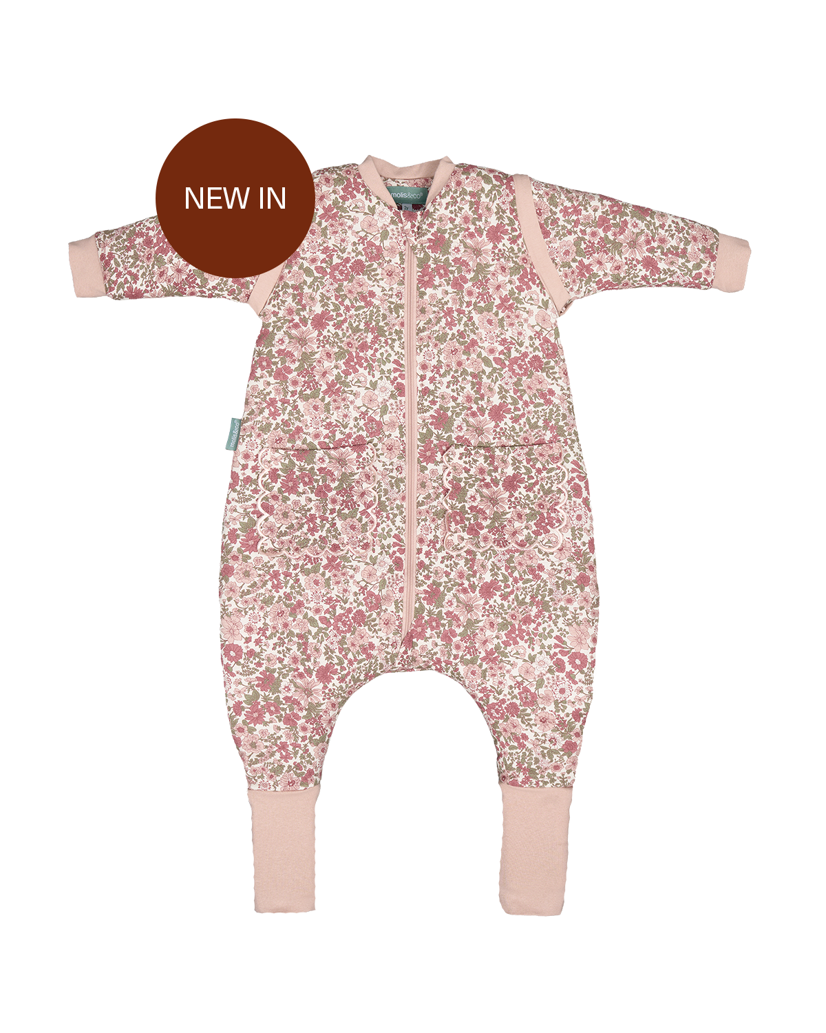 Pijama manta con mangas y calcetines antideslizantes - Winter Commelina - TOG 2.5