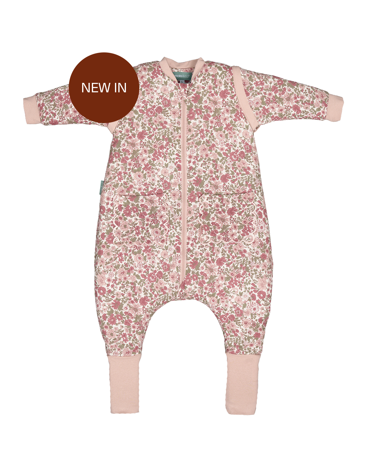 Pijama manta con mangas y calcetines antideslizantes - Winter Commelina - TOG 2.5